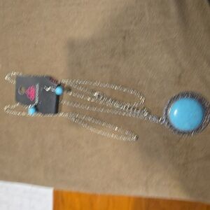 Necklace and earrings